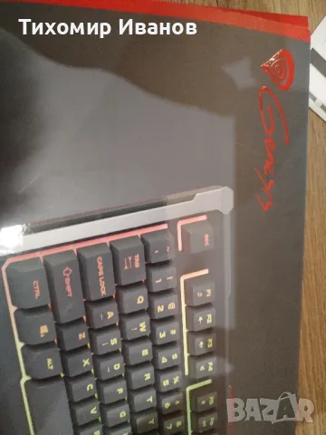 Гейминг клавиатура Genesis - Rhod 400, RGB, черна , снимка 2 - Клавиатури и мишки - 49348183