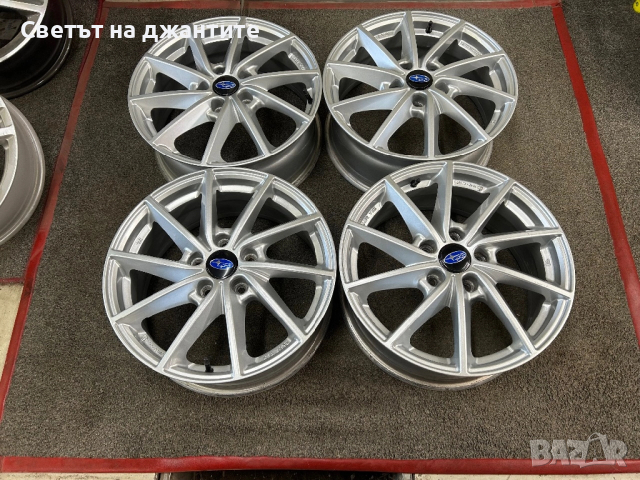 Джанти 17 цола 5x114.3 Subaru , снимка 4 - Гуми и джанти - 52961962
