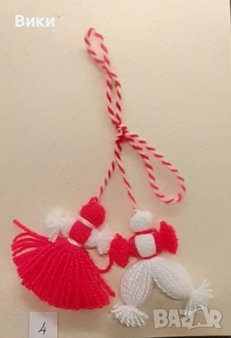 МАРТЕНИЦИ, Български, ръчно изработени, уникални, снимка 4 - Декорация за дома - 53461714