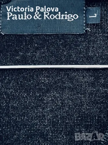 Пуловер/блуза PAULO & RODRIGO  с V деколте, снимка 3 - Блузи - 48738624