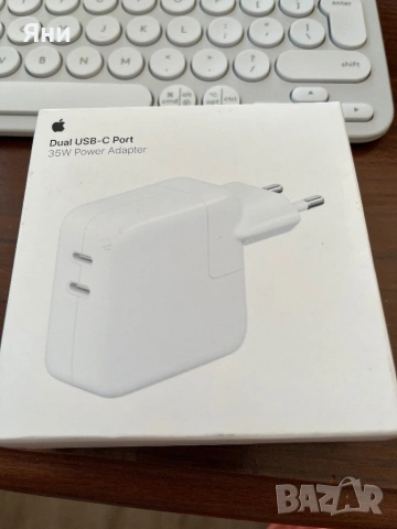 Зарядно Apple 35W Dual USB-C Power Adapter оригинал