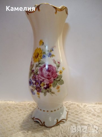 Порцеланова ваза , снимка 4 - Вази - 40758078