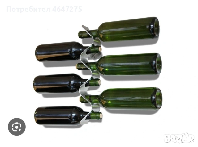 Поставка за бутилки вино Black+Blum, снимка 3 - Други стоки за дома - 53323435