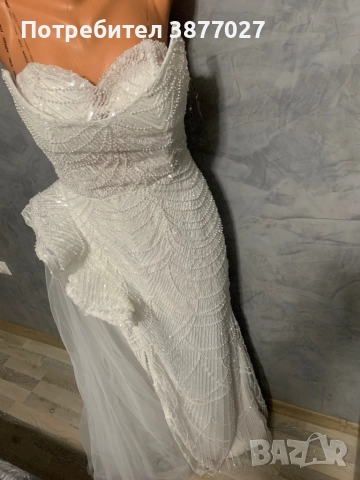 Рокля без една забелжка, снимка 7 - Сватбени рокли - 52449062