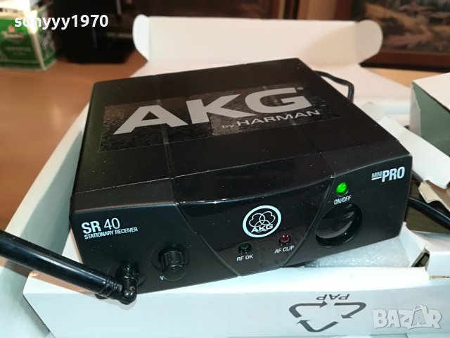 AKG-БЕЗЖИЧЕН КОМПЛЕКТ ЗА КИТАРА 1701231937, снимка 2 - Други - 39341209