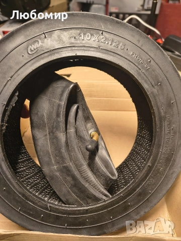 Гума 10x2.125 за електрически скутери, износоустойчива, нехлъзгаща се, снимка 3 - Гуми и джанти - 53083727