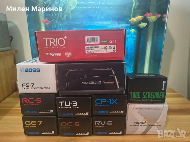 Нови китарни стомпбоксове на Boss, Dunlop, Ibanez, Digitech