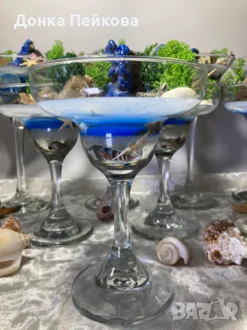 Декорация в чаша със скандинавски мъх и епоксидна смола, снимка 17 - Стайни растения - 47478962