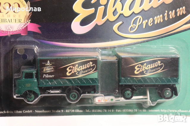 GRELL 1/ 87 H0 IFA ИФА КАМИОН ТИР ИГРАЧКА МОДЕЛ, снимка 2 - Колекции - 53684712