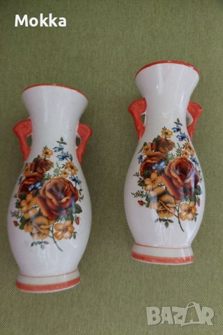 Комплект от 2 броя винтидж вази, снимка 5 - Декорация за дома - 31324974