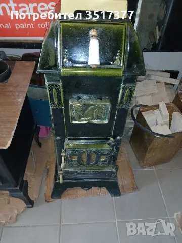 печка на дърва с тухли 1932г., снимка 2 - Камини - 56323225