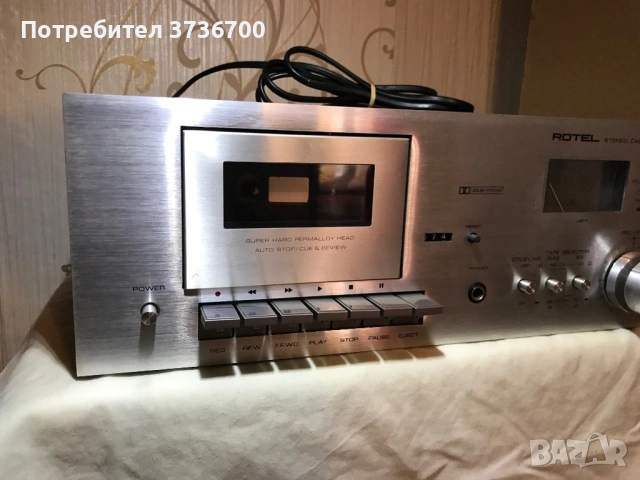 Rotel RD-15F касетен дек Made in Japan, снимка 6 - Декове - 53478480
