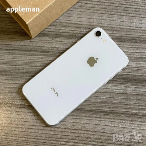 Apple iPhone 8 64Gb SILVER Фабрично отключен, снимка 6 - Apple iPhone - 52206777