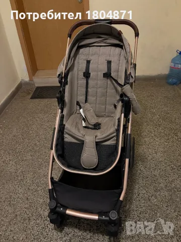 Употребявана детска количка Чиполино. С зимен кош, летен кош и бебешко столче за кола. Кошовете мога, снимка 2 - Детски колички - 49832743