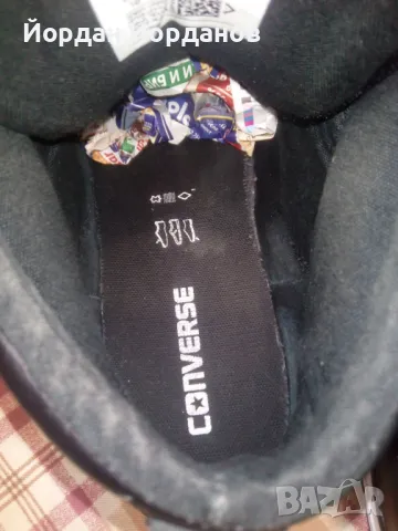 Кожени кецове ALL STAR Converse , снимка 9 - Кецове - 49877762