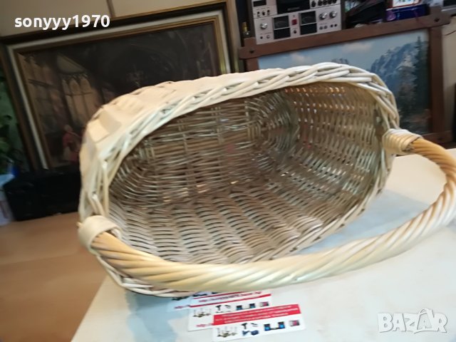 ПЛЕТЕНА КОШНИЦА ВНОС ОТ ГЕРМАНИЯ 1604231929, снимка 7 - Колекции - 40383371