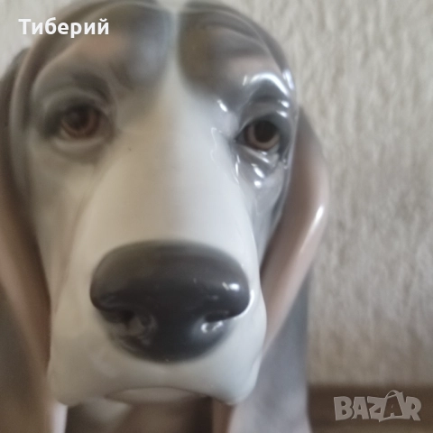 Порцеланова фигура куче/колекционерска, снимка 4 - Колекции - 52094937