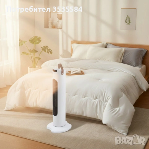 вентилаторна печка + олекотена завивка, снимка 2 - Отоплителни печки - 53454017