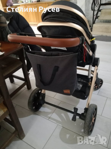 МОНИ Комбинирана бебешка количка 3в1 POLLY ЦЕНА: 350 лв / употребявана е няколко месеца За Силистра , снимка 14 - Детски колички - 36035700
