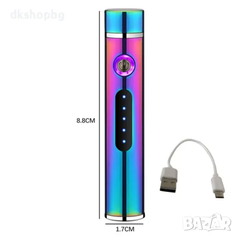 113-2 Малка метална ветроустойчива цилиндрична запалка, снимка 8 - Запалки - 48988195