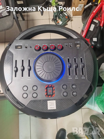 CROWN GTB-602TW–в перфектно състояние, с микрофон, снимка 4 - Тонколони - 53514965