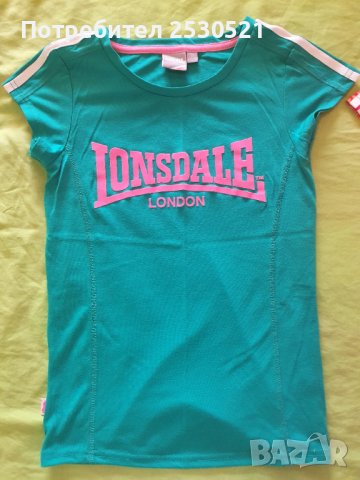 Тениски за момиче "Lonsdale", снимка 3 - Детски тениски и потници - 41198707