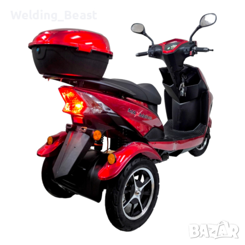 Триколка-скутер на ток Sport mAx 1500W, снимка 3 - Мотоциклети и мототехника - 44784322