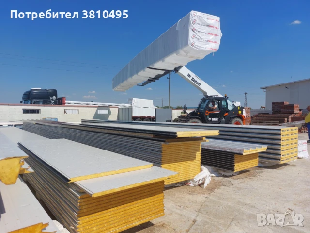ТЕРМОПАНЕЛИ, САНДВИЧ ПАНЕЛИ - СТЕННИ И ПОКРИВНИ, снимка 2 - Строителни материали - 45742591