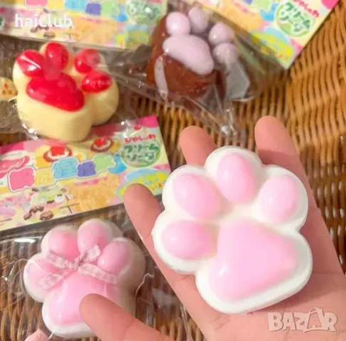 Котешки лапички таба Скуиши/Скуиши лапички/Cat Paw Taba Squishy, снимка 8 - Образователни игри - 48712579