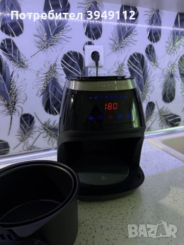 Air flayer Фритюрник с горещ въздух 2.6L, снимка 3 - Фритюрници - 51691939