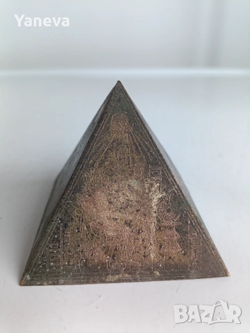 Vintage , бронзови, енергийни пирамиди с египетски мотиви , снимка 7 - Статуетки - 53020015