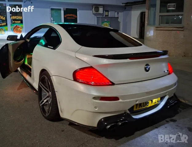 BMW 635d E63 | 286 к.с. | M-Pack | Harman Kardon | Десен волан | Нов внос, снимка 5 - Автомобили и джипове - 56078145