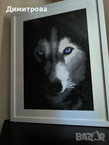 Диамантен гоблен Хъски 