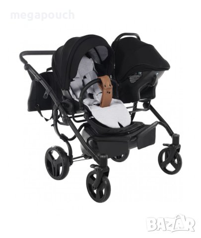 Бебешка количка Junama Space Duo 2в1, 3в1 НОВА, снимка 12 - Детски колички - 42080392