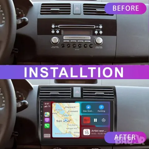 Мултимедия за Suzuki Swift, Android, Навигация, Двоен дин, дисплей, плеър, екран, Андроид, Swift, снимка 9 - Аксесоари и консумативи - 50051707