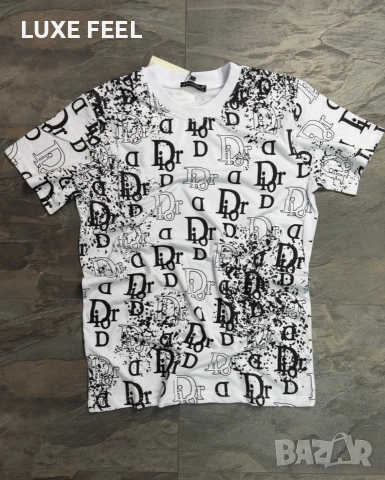 Dior 🔹Мъжки Памучни Тениски , снимка 2 - Тениски - 53685598