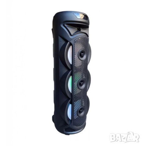 Безжичен преносим високоговорител DPUS SZ-8336, 3 х 8 ", мега бас ,USB зареждане, Bluetooth връзка, , снимка 6 - Друга електроника - 51974404