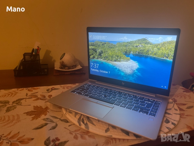 Ultrabook Лаптоп HP EliteBook 745 G6 - в супер състояние, снимка 3 - Лаптопи за дома - 51997606