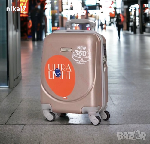 WeTravel пътнически куфар за ръчен багаж с 4ри колела 360°40/30/20см, снимка 3 - Куфари - 44792991