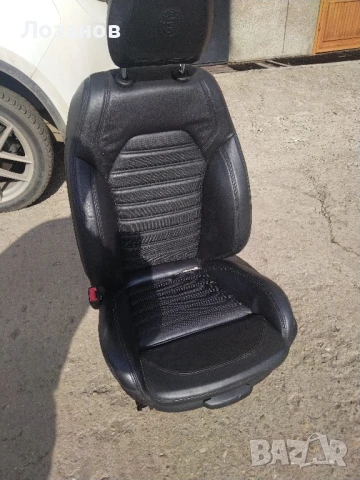 Спортна кожена седалка Alfa Romeo Giulia/Stelvio, снимка 2 - Части - 50673174