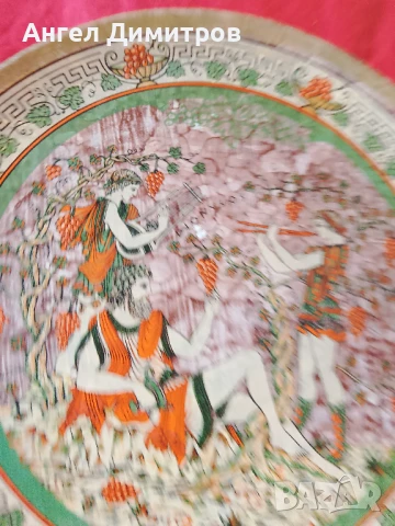 Стара керамика чиния Гърция , снимка 7 - Антикварни и старинни предмети - 51041882