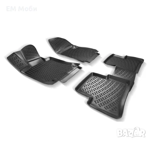 Гумени Стелки Rizline 3D тип Легени К-кт 4 части за Toyota Rav 4 2005-2022