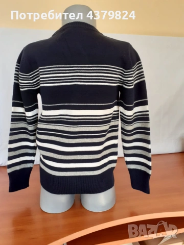 Нова  памучна  плетена жилетка за момче р.80,р.110 с этикет, снимка 2 - Детски пуловери и жилетки - 53453531