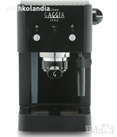 Кафемашина Gaggia GranGaggia Style, Espreso за смляно кафе и капсули (Код 620), снимка 1 - Кафемашини - 39982658