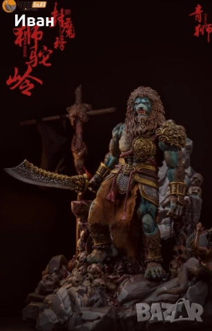 Deluxe Шедьовър на пълната кървава версия на Сионския лъв с трона си в ограничен брой , снимка 4 - Фигурки - 53664317