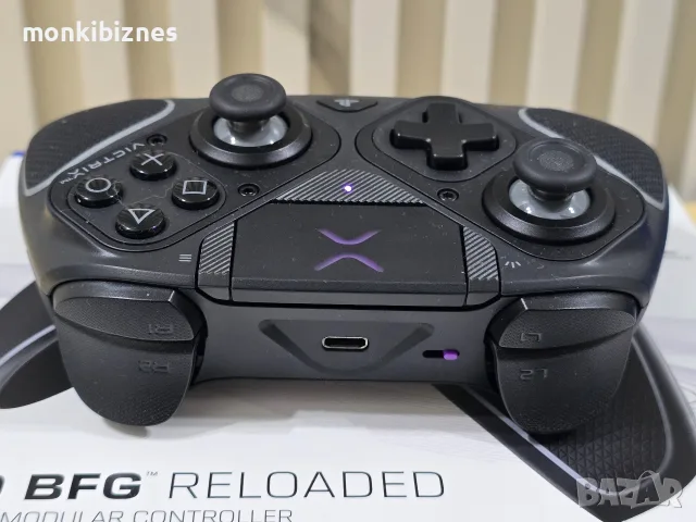 Контролер Turtle Beach - Victrix Pro BFG Reloaded, безжичен, черен за PS5 и PC., снимка 9 - Джойстици и геймпадове - 56167655