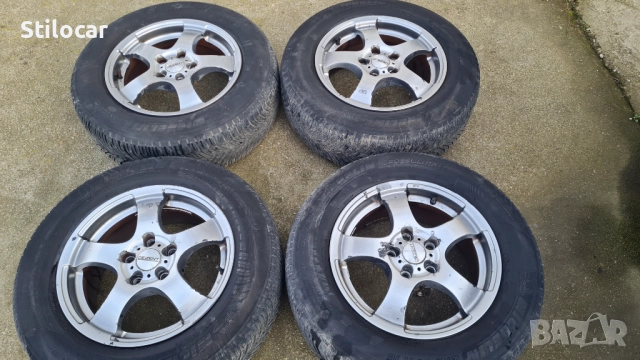 Джанти с гуми HONDA CR-V II 16ки DEZENT, снимка 2 - Гуми и джанти - 52875609