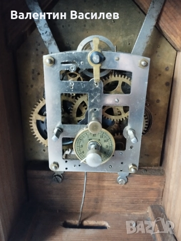 Немски настолен часовник будилник , снимка 5 - Стенни часовници - 51657796