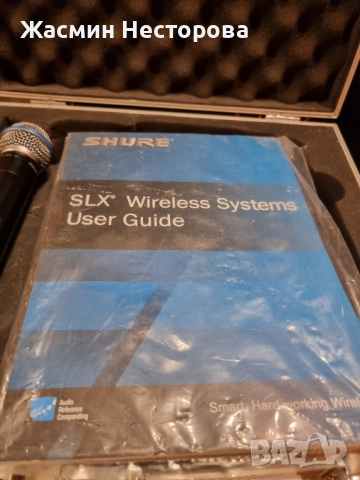 Shure slx4, снимка 9 - Микрофони - 52829003