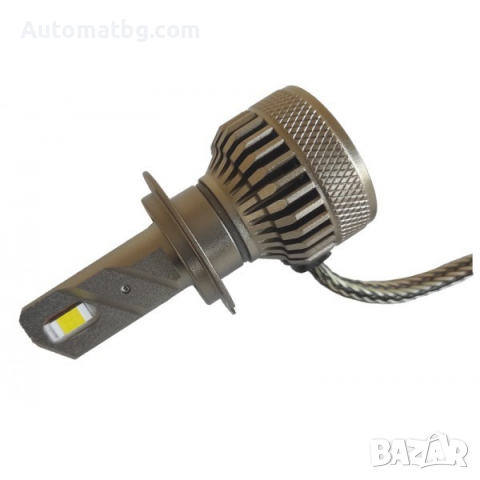 Комплект LED крушки Automat, Диодни крушки H7, 12V, 24V, 60W, 6000K, 2бр, снимка 3 - Аксесоари и консумативи - 36250106